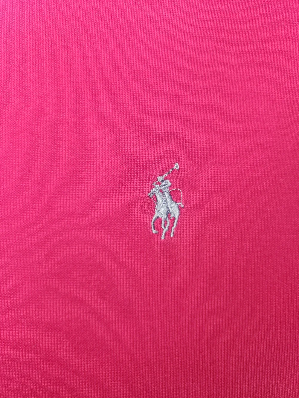Ralph Lauren Women's Pink Crewneck Polo Tee #367